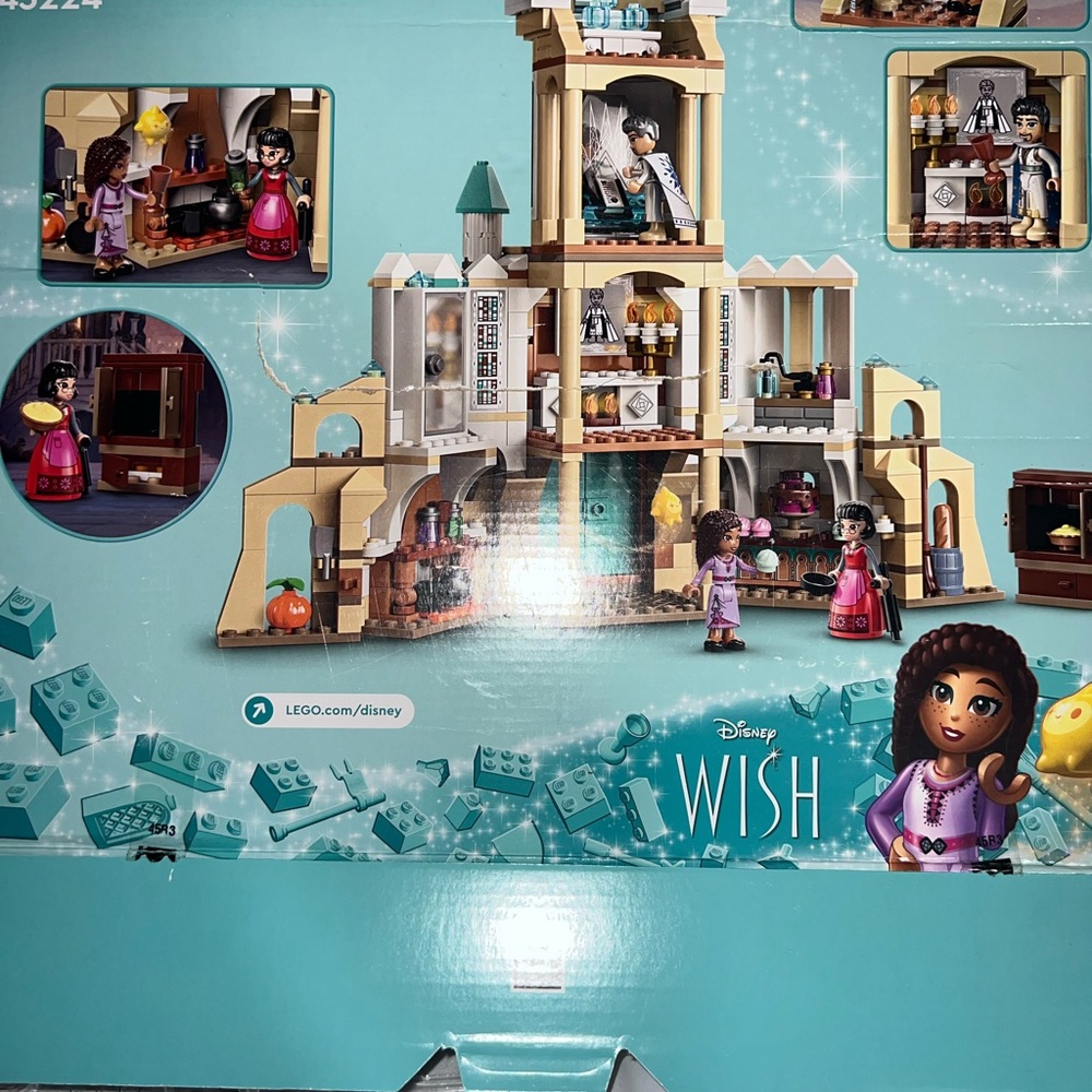 LEGO 43224 Disney Wish Castle Set